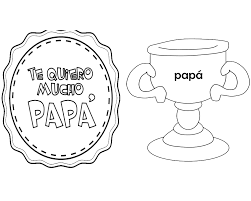 Bonitos moños para imprimir, colorear, y acompañar el regalo de mamá. Dibujos Del Dia Del Padre Para Colorear Manualidades