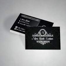 La taille carte de visite répond à des standards qui diffèrent légèrement entre l'europe et l'amérique du nord. Carte De Visite Mira Haute Couture Agence Marketing Et Communication