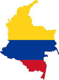 The national flag of colombia was officially adopted on november 26, 1861. File Flag Map Of Colombia Svg Wikimedia Commons