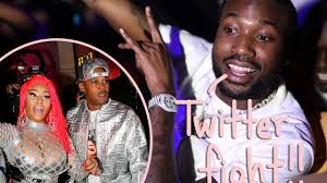 She just can't throw him away! although the side by side rapper can't deny her feelings, she' still pretty upset with meek's behavior after their split. Meek Mill Nicki Minaj Get Into Vicious Twitter Feud Call Out Domestic Violence Child Rape More Perez Hilton