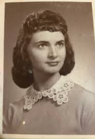 Vintage photo of mom in high school rifle club