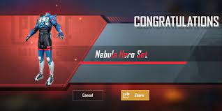 Pubg Mobile Nebula Hero Set