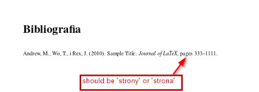 This video is about the 609 credit repair letter vs. Bibliography How To Fix Local Language Style Change Pages To Strony Tex Latex Stack Exchange