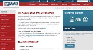 Figuring out which loans are best, however, isn't always easy. Access Affiliate Pioneermilitaryloans Com Military Affiliate Program Pioneer Military Loans Affiliate Program