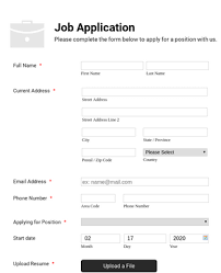 Get to learn more about it and create one for your company with the help of this the endeavor of employers in hiring the most competent employee which would be an asset in the company starts with the job application form. Application Forms Form Templates Jotform