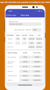 This app will help you generate one in a minute. Download Paystub Maker Paycheck Calculator Free For Android Paystub Maker Paycheck Calculator Apk Download Steprimo Com