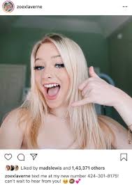 Zoe shared a picture of not one but two positive pregnancy tests on her instagram. Zoe Laverne Profile Contact Details Phone Number Instagram Tiktok Yhstars