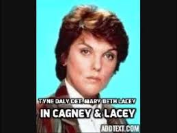Tyne Daly Det Mary Beth Lacey in Cagney & Lacey