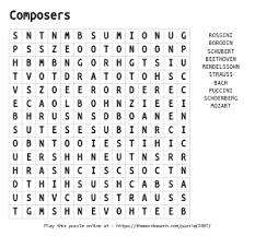 Photography Word Search