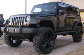 schaefer bierlein handles the roads with this fierce blacked out jeep wrangler chrysler dodge jeep blacked out jeep wrangler black jeep pinterest