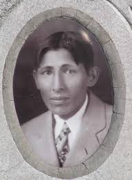 Amos C. Toahty, (the son of the Kiowa man known as Dunn Benedict Toahty &  the Pawnee woman known as Libby Belle Weeks)