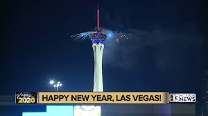 New Year S Eve Fireworks Show Over The Las Vegas Strip Youtube
