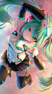 Untitled In 2020 Anime Neko Miku Hatsune Vocaloid Anime