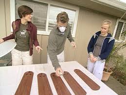 Since it was my first try, i went with the easy plan. How To Paint A Ceiling Fan How Tos Diy