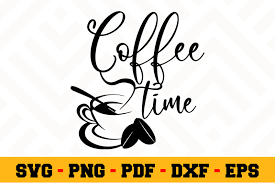 Download Coffee Time Svg Coffee Svg Cut File N155 By Svgartsy Thehungryjpeg Com