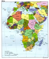 The Animals Of Africa Africa Map Political Map Europe Map