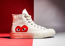 Comme Des Garcons Play X Converse Chuck Taylor Multi Heart 1970s Hi Cdg Comme Des Garcons Converse Chuck Taylor Release Info Sneakernews Com Chuck Taylors Converse Chuck Taylor Converse