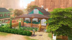 Oasis De Fraicheur Maison Sims Sims 4 Maison Maison Design