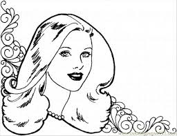 This beautiful and relaxing coloring book for adults contains 55 coloring pages to enjoy and celebrate the beauty of women. Beautiful Woman Coloring Page For Kids Free Gender Printable Coloring Pages Online For Kids Coloringpages101 Com Coloring Pages For Kids