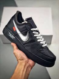 Black Air Force 1 Off White Nike Air Force 1 X Off White Av5210 001 Yupoo Nike Air Force Air Force One Shoes Sneakers