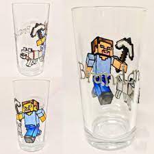 Minecraft Glass X Glaser Bemalen Minecraft Glas