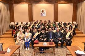 البابا تواضروس يشهد حفل توزيع شهادات كورس اللغة الروسية لطلبة الدراسات القبطية المصري اليوم