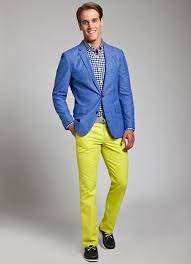 Pin De Dollars Team En Men Spring Summer Pantalones Amarillos Moda Pantalones