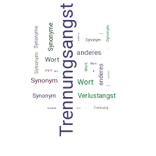 L'utilisation du service de dictionnaire des synonymes dans est gratuite et réservée à les synonymes du mot dans présentés sur ce site sont édités par l'équipe éditoriale de synonymo.fr. Trennungsangst Synonym Lexikothek Ein Anderes Wort Fur Trennungsangst