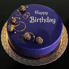 Amazing Birthday Cakes For Men With Name Happy Birthday Royal Blue Designer Cake With Your Name Happy Birthday Cake Images Birthday Cake Writing Happy Birthday Cakes