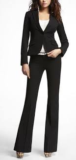 Women Fashion Style Job Interview Attire Interview Attire Pantsuits For Women