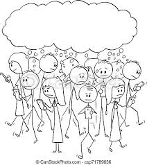 Download high quality cartoon people clip art from our collection of 65,000,000 clip art graphics. Vector Cartoon Of Set Of Crowd Of People Walking On The Street And Using Mobile Phones Or Cellphones And Thinking On Canstock