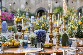 This can easily be accomplished with styles that share common elements. Italian Wedding Ideas Arabia Weddings