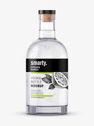 Vodka Bottle Mockup Smarty Mockups Vodka Bottle Vodka Bottle