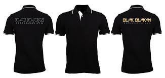 Kaos kerah polos warna hitam kerah kombinasi / polo polos via. 9000 Gambar Desain Baju Warna Hitam Polos Terbaik Infobaru