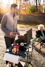Gci outdoor master cook portable folding camp kitchen. Hassle Free Slim Fold Cook Station Outdoor Cooking Stations