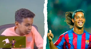 Cuando un Lamine Yamal de 11 años descubrió las genialidades que ahora  copia de Ronaldinho: “Parece que juegue contra niños” | Relevo