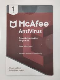 With mcafee activation antivirus like mls (mcafee livesafe), mtp. Mcafee Antivirus 1 User 3 Year Rs 422