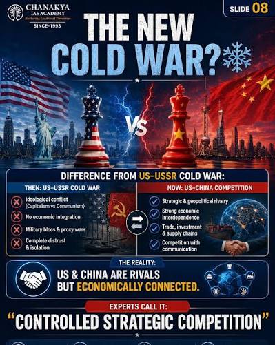 Why Donald Trump Visited China? Post Content for Chanakya IAS Academy “If the  US and China are rivals, why did Donald Trump visit China?” Because in  global politics, competition and cooperation go