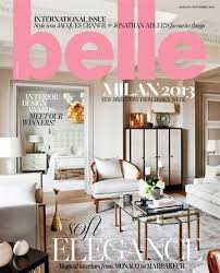 Belle Magazine Subscription Magshop House And Home Magazine Interior Design Magazine Interiors Magazine