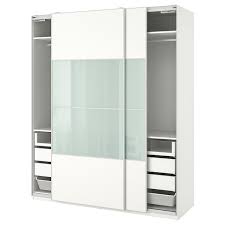 Pax White Mehamn Sekken Wardrobe 200x66x236 Cm Ikea Ikea Pax Pax Wardrobe Ikea Pax Wardrobe