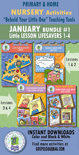 Infants and toddlers learn mostly through their senses, so they need to have a stimulating environment. Nursery Age 3 Behold Your Little Ones Manual Great For Come Follow Me Little Lesson Lifesavers Ages 3 5 Lessons 1 13 January March Gospel Grab Bag