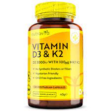 Vitamin k2 has recently gained popularity in take your vitamin k2 supplement with your dinner that includes dietary fat or at bedtime, 8 us amazon us barnes & noble uk amazon australia booktopia canada indigo. Vitamin D3 With Vitamin K2 120 Capsules Nutravita