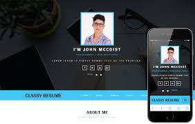 Modern resumes are an ideal choice for those seeking work in a modern workplace. 22 Latest Free Html Resume Cv Website Templates 2020