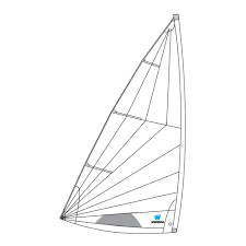 Segellatten, windfäden, fenster und segelsack. Trainingssegel Fur Laser Standard Segel Segel Zubehor Zubehor Ersatzteile Sail4speed