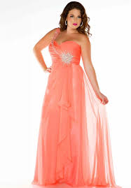 Plus Size Coral Dress For Wedding Wedding Dresses For Guests Check More At Http Svesty Com Plus Si Evening Dresses Plus Size Plus Size Prom Dresses Dresses