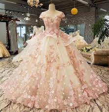 Elegant Pink Lace Princess Wedding Dresses 2019 African Black Girls Fl Chicmaxonline Lace Princess Wedding Dresses Ball Dresses Princess Wedding Dresses