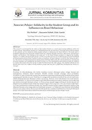 Maybe you would like to learn more about one of these? Pdf Tawuran Pelajar Solidarity In The Student Group And Its Influence On Brawl Behaviour