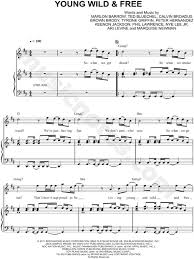 Die 5 liebeslieder ohne worte erzählen wunderschöne geschichten von liebe und romantik und allem, was in der liebe so passieren kann. Snoop Dogg Young Wild Free Sheet Music In D Major Transposable Download Print Sku Mn0100301