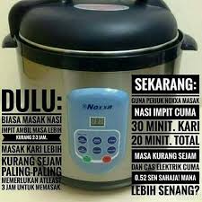 Masak rendang daging & pulut kuning menggunakan periuk noxxa. Perbezaan Periuk Noxxa Vs Periuk Lain