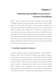 Pdf Chapter 7 Constructing Neoliberal Narratives Frames